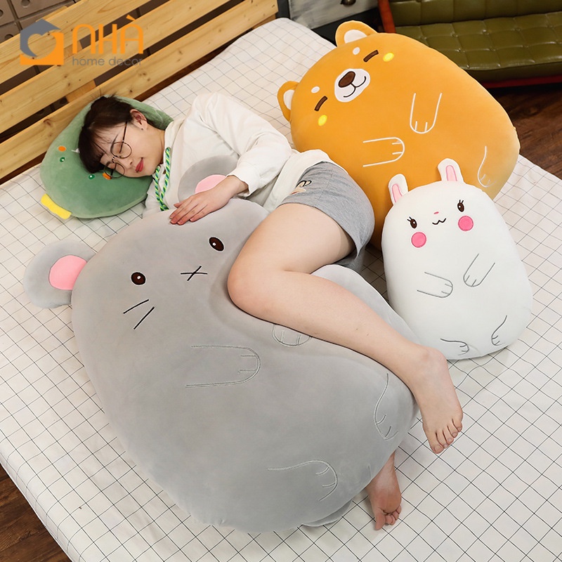 Gấu Bông Gối Ôm Búp Bê Chuột Thỏ Gấu Vàng PA9551
