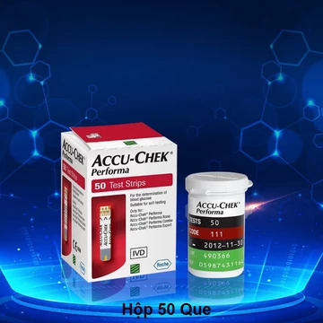 Que thử đường huyết Accu-chek Performa (Hộp 50 Que)