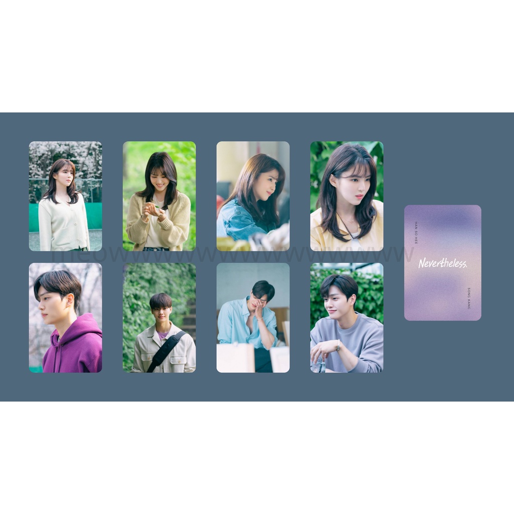 set card bo góc phim " Dẫu biết " (Nevertheless)