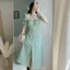 ĐẦM ĐŨI XỐP DÂY CHÉO CỔ XẺ TÀ ⚡HỎA TỐC⚡ MEOINDAHOUSE