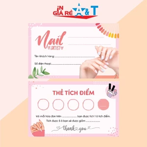 COMBO THẺ TÍCH ĐIỂM NGHÀNH NAIL