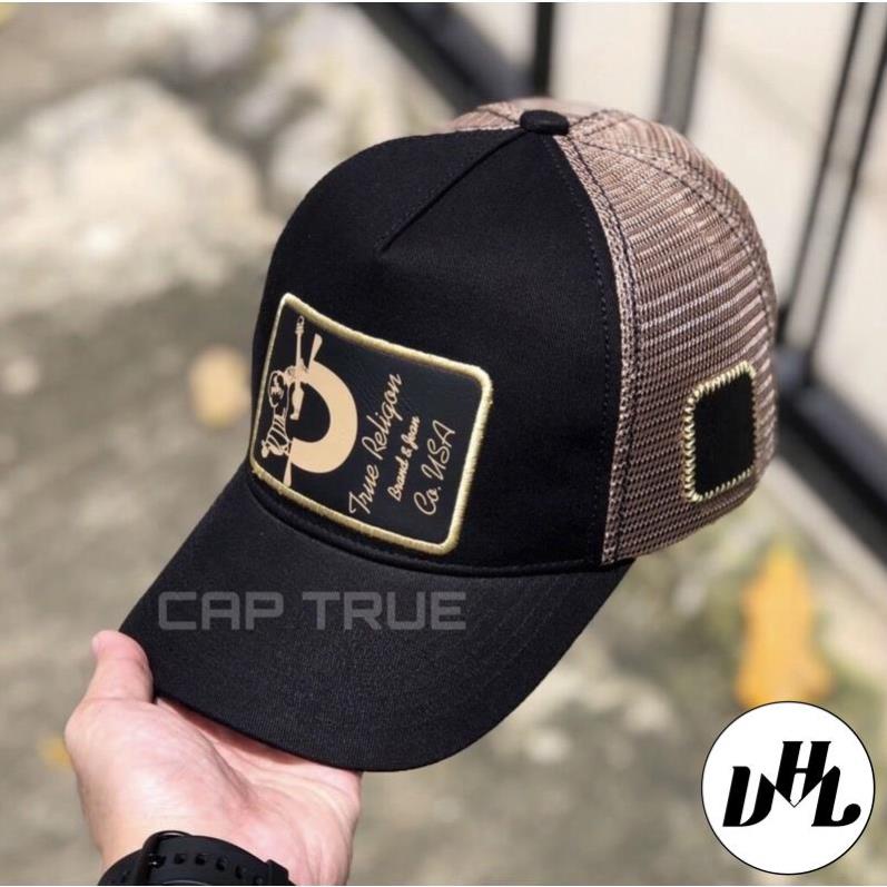 [ Hàng Đẹp - Giá Rẽ] Mũ Lưỡi Trai NAM Nữ - Nón Ông Địa TRUE RLGN Phối ...