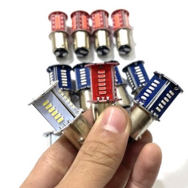 Đèn Hậu Led Đuổi Audi T15 / xi nhan Hazard Mẫu Mới Gắn Xe Máy