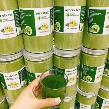 Hộp 500gr Bột cần tây nguyên chất, giúp giảm mỡ giữ dáng, hỗ trợ tiêu hóa