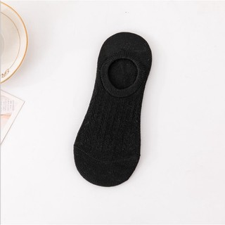 Tất vớ nữ cổ ngắn đi giày lười chất liệu cotton mềm mại thoáng mát DEVARI T81