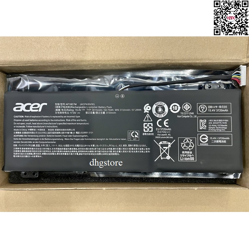 Bàn phím laptop ACER Nitro 5 AN515-56 AN515-57 AN515-45 AN517-54 AN517-41 - Có nền LED - Phím