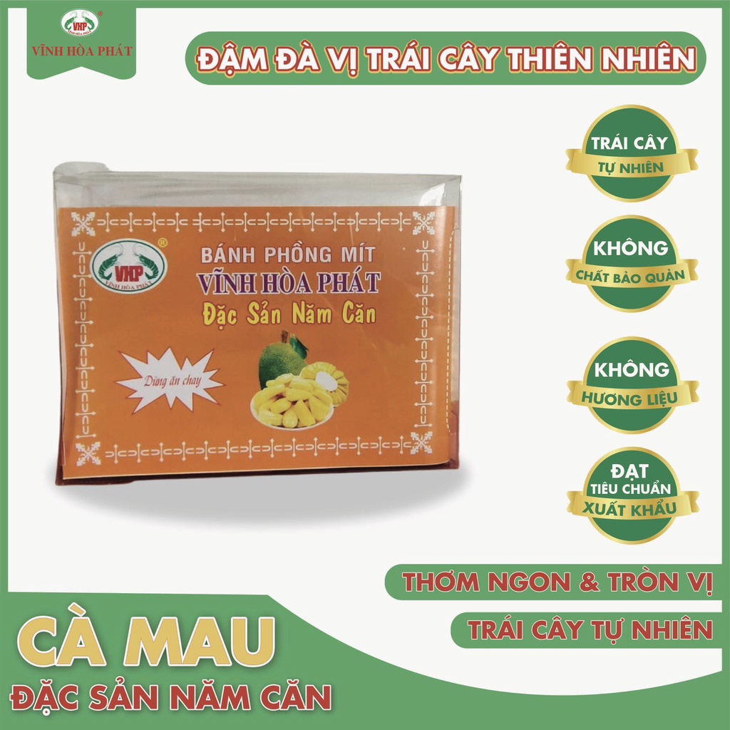 Bánh Phồng Chay (Vị mít) Đặc Sản Năm Căn _ Cà Mau