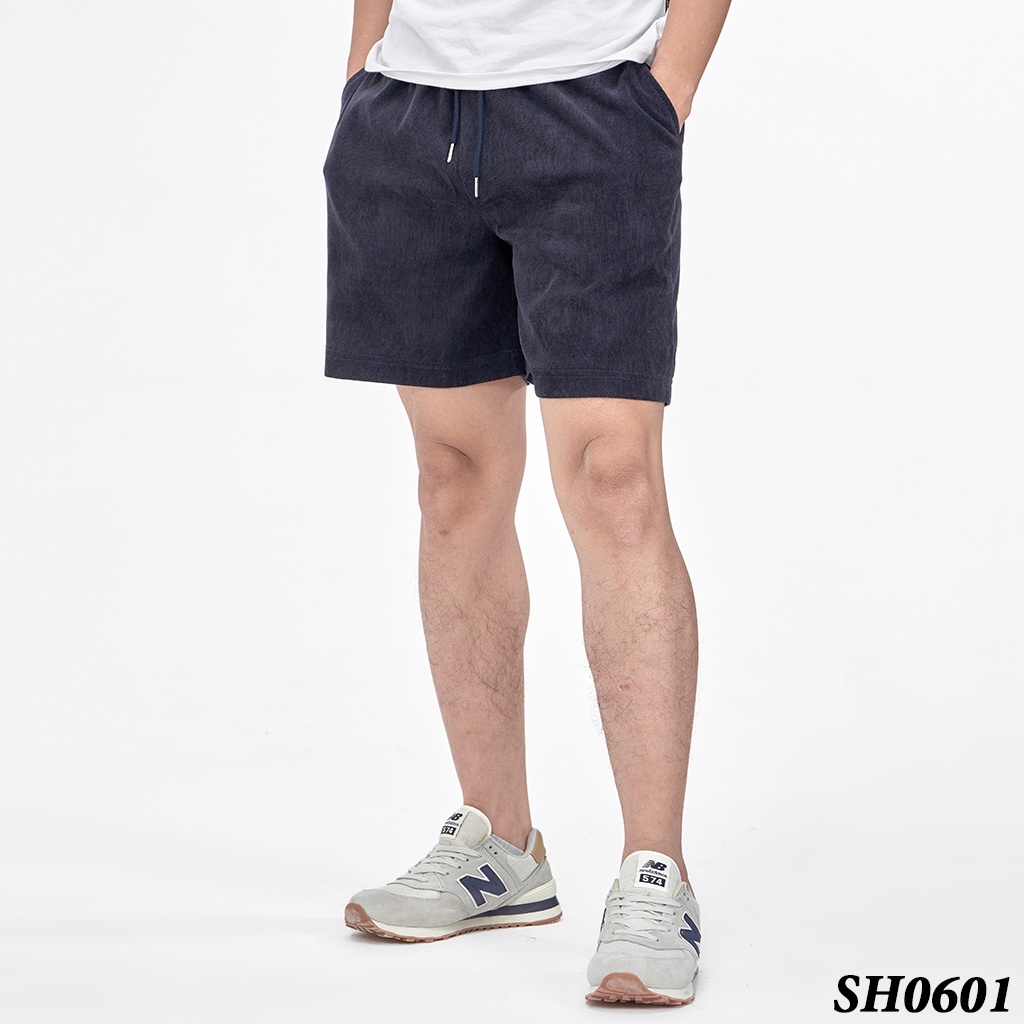 Quần Short Nam ROUGH Chất Liệu Nhung Tăm ROUGH 5 Màu Trẻ Trung, Cá Tính