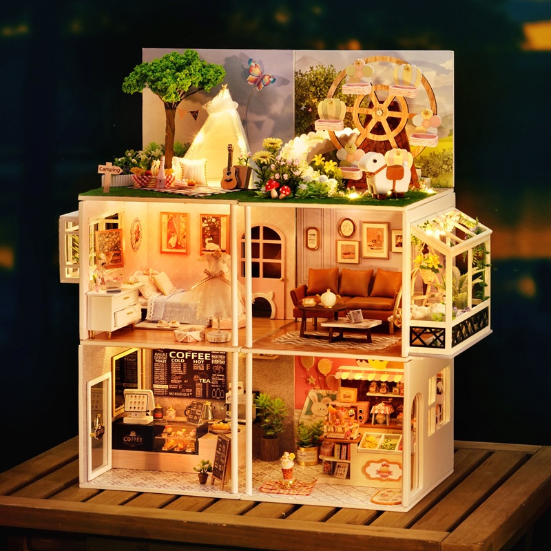 Ảnh Mô hình nhà búp bê Hãng CUTEROOM diy doll house miniature 1