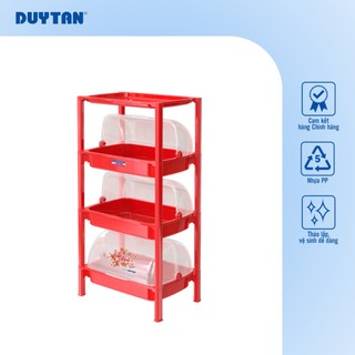 Kệ nắp lớn 2 tầng 3 tầng DUY TÂN nhựa PP, kệ úp chén bát, đựng đồ đa năng