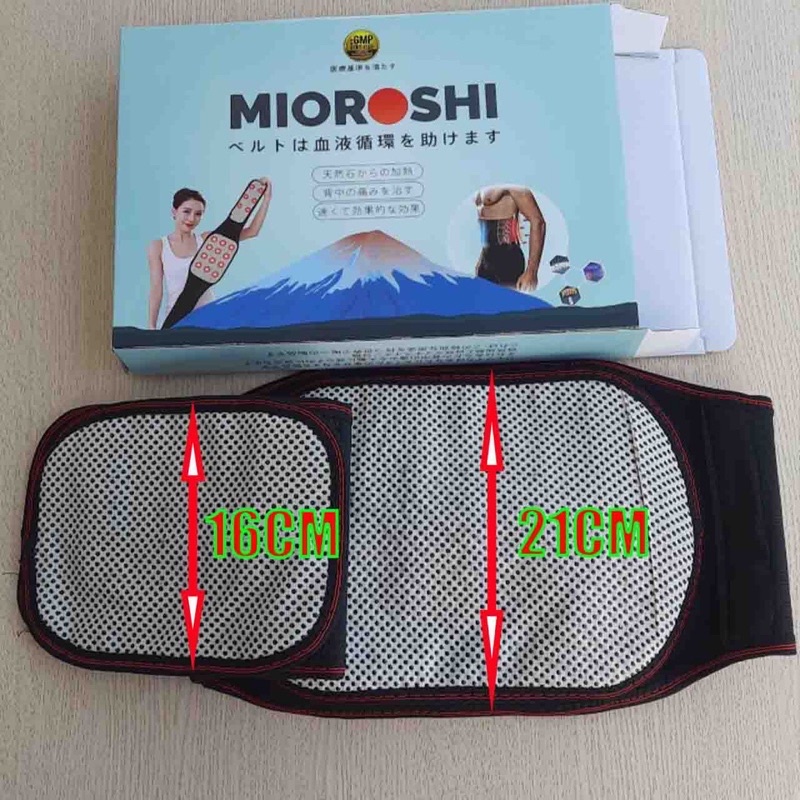 Đai chữa đau lưng Mioroshi có công dụng gì?

