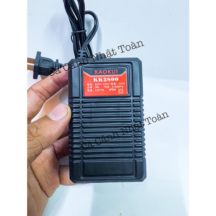 MÁY TẠO OXY 1 VÒI CHO BỂ CÁ CẢNH KAOKUI KK2800 SUPER PUMP