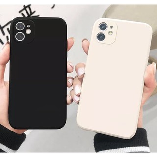 Ốp Iphone ốp viền vuông trắng đen chú mèo ôm cà rốt, đùi gà cho iphone 6/7/8 X  XS xr xsmax 11/12/13/14pro promax e3000