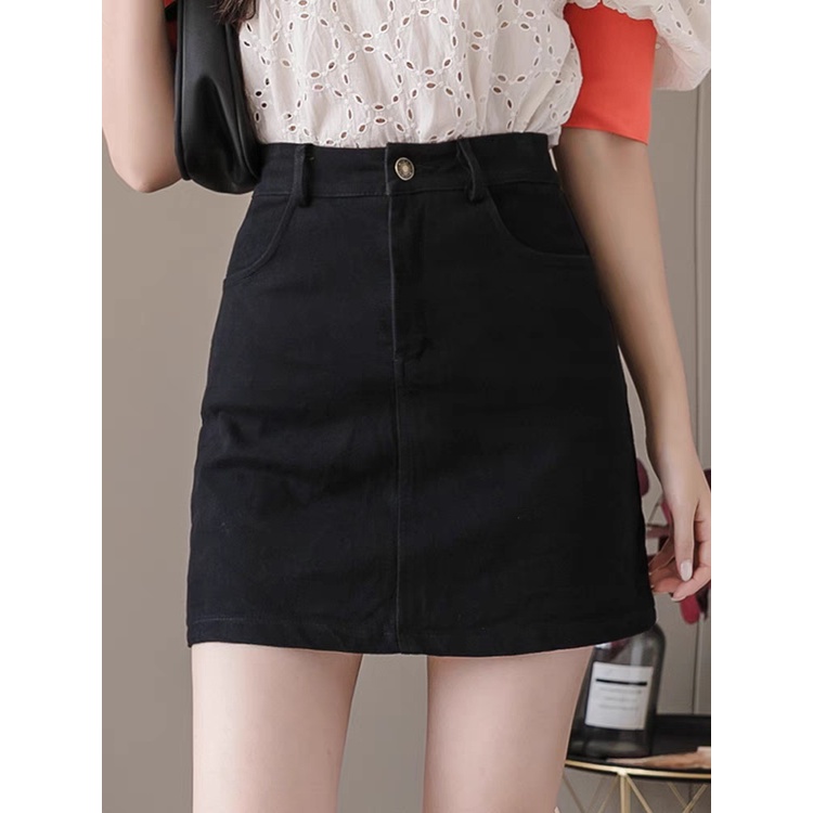 Chân Váy Kaki BIGSIZE Phom Basic Bản Lưng Cao Có Quần Lót Trong Tôn Dáng Tôn Eo CV11
