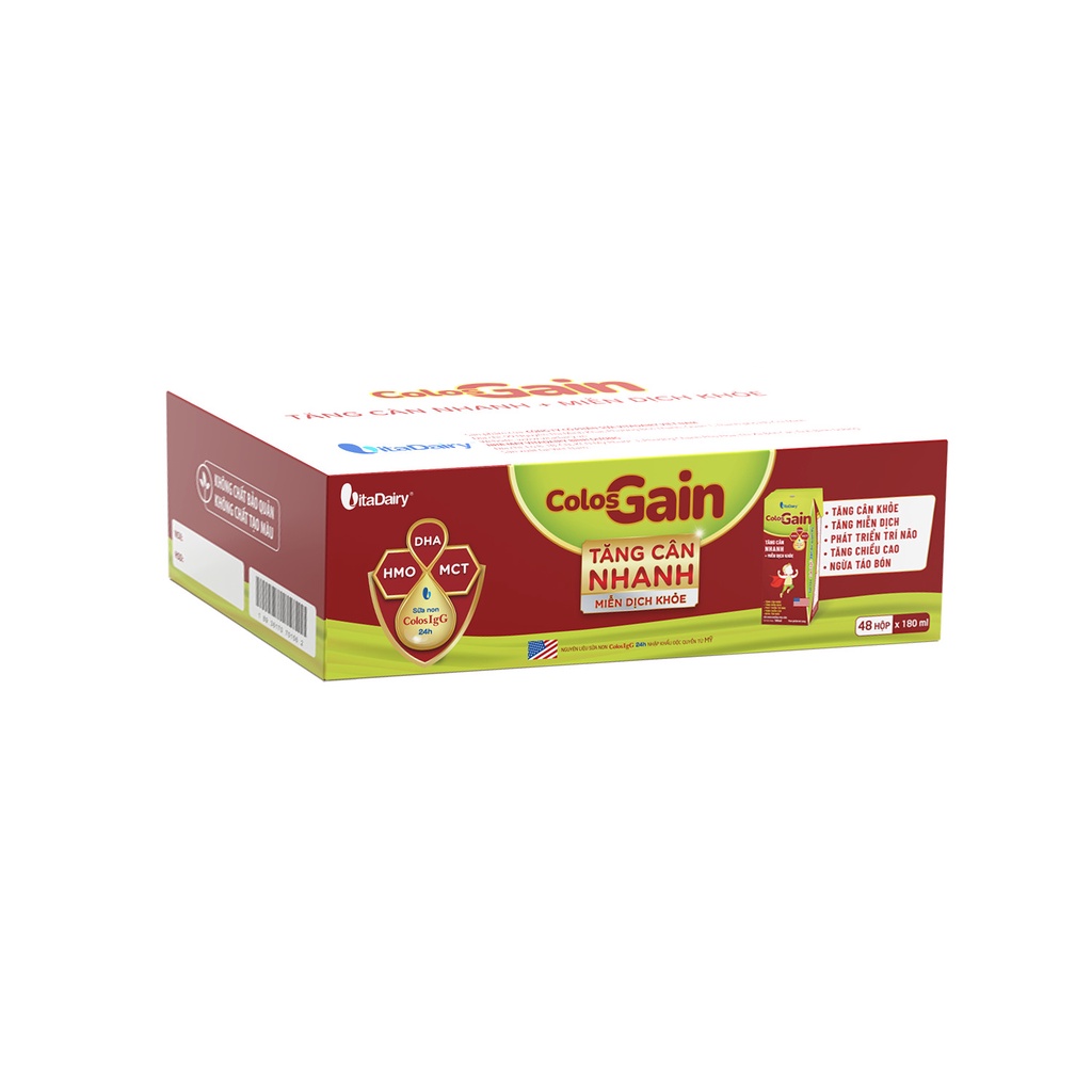 Ảnh SUDD Colos Gain 180ml - thùng 48 hộp - VitaDairy 2