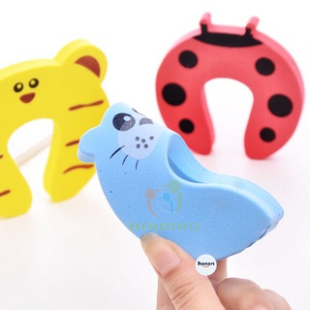 Xốp chặn cửa tránh kẹp tay cho bé và chống va đập cạnh cửa-Binbibo