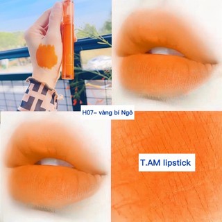 T.A.M Son môi thượng lưu velvet tint cam kete lì 16H