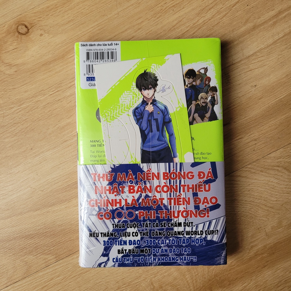 Blue Lock 1 Full phụ kiện (seal) | Shopee Việt Nam