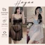 HT195 Váy ngủ sexy xoắn nơ xuyên thấu có GỌNG tôn dáng,đồ ngủ ren dáng xoè gợi cảm HT195