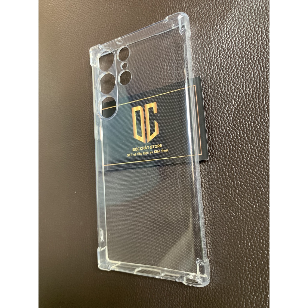 Ốp lưng Samsung Galaxy S23/ S23 plus/ S23 ultra dẻo trong,chống sốc bo 4 góc.