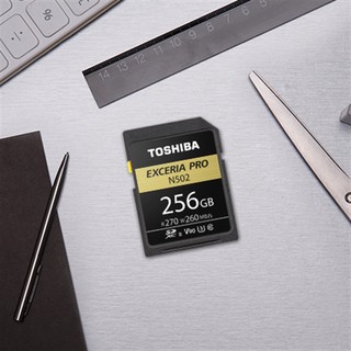 Thẻ nhớ Máy ảnh SDHC Toshiba Exceria Pro N502 32GB UHS-II U3 8K V90 - Đọc 270MB/s, Ghi 260MB/s