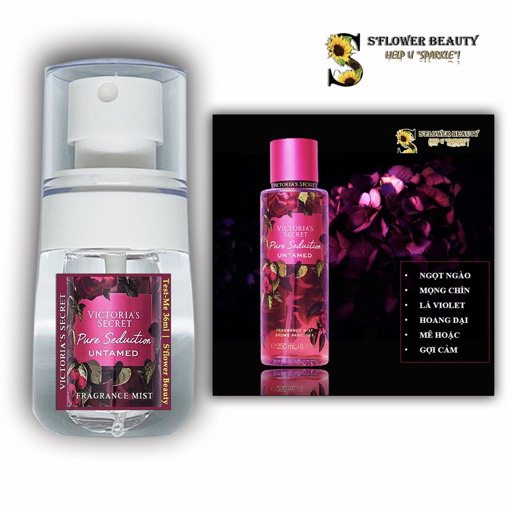 Bản Trải Nghiệm 36ml - Bst Sweet & Warm | Auth US | Xịt Thơm Nước Hoa Toàn Thân Victoria's Secret Fragrance Body Mist | BigBuy360 - bigbuy360.vn