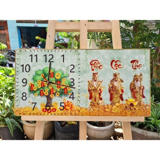 Tranh Đồng Hồ Treo Tường Công Giáo - Tranh Tráng Gương