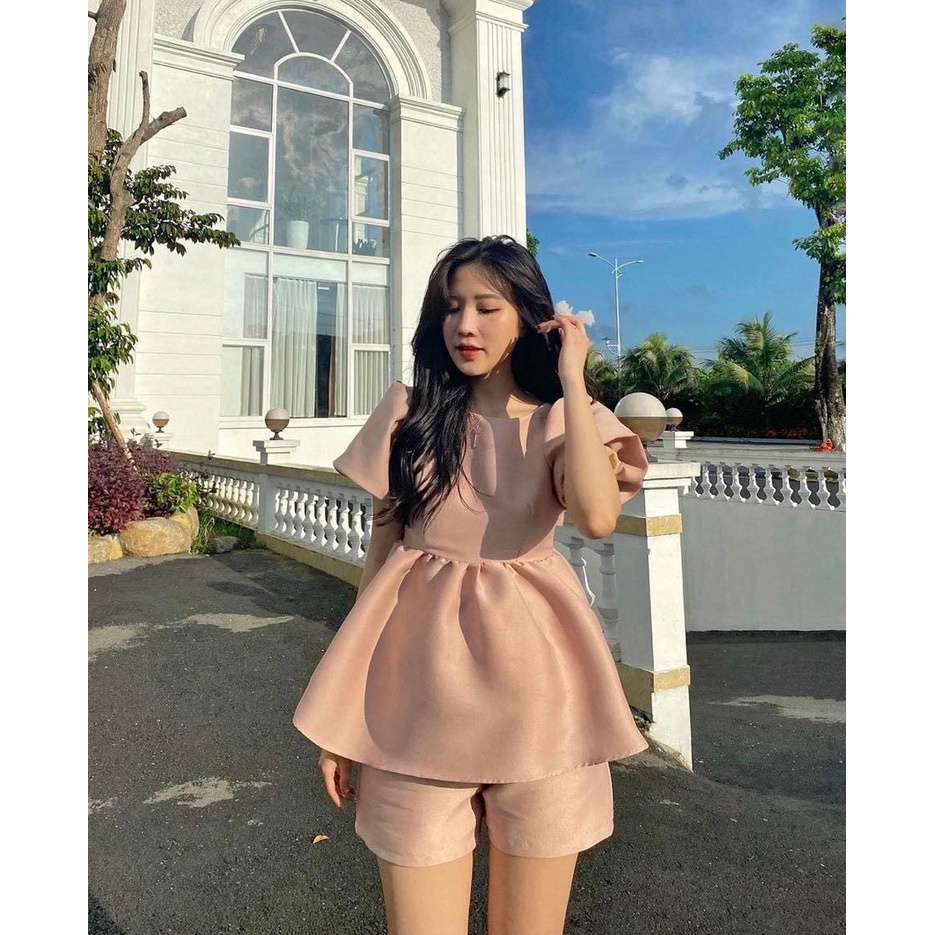 SET ÁO BBD & QUẦN TAPTA⚡HỎA TỐC⚡ MEOINDAHOUSE