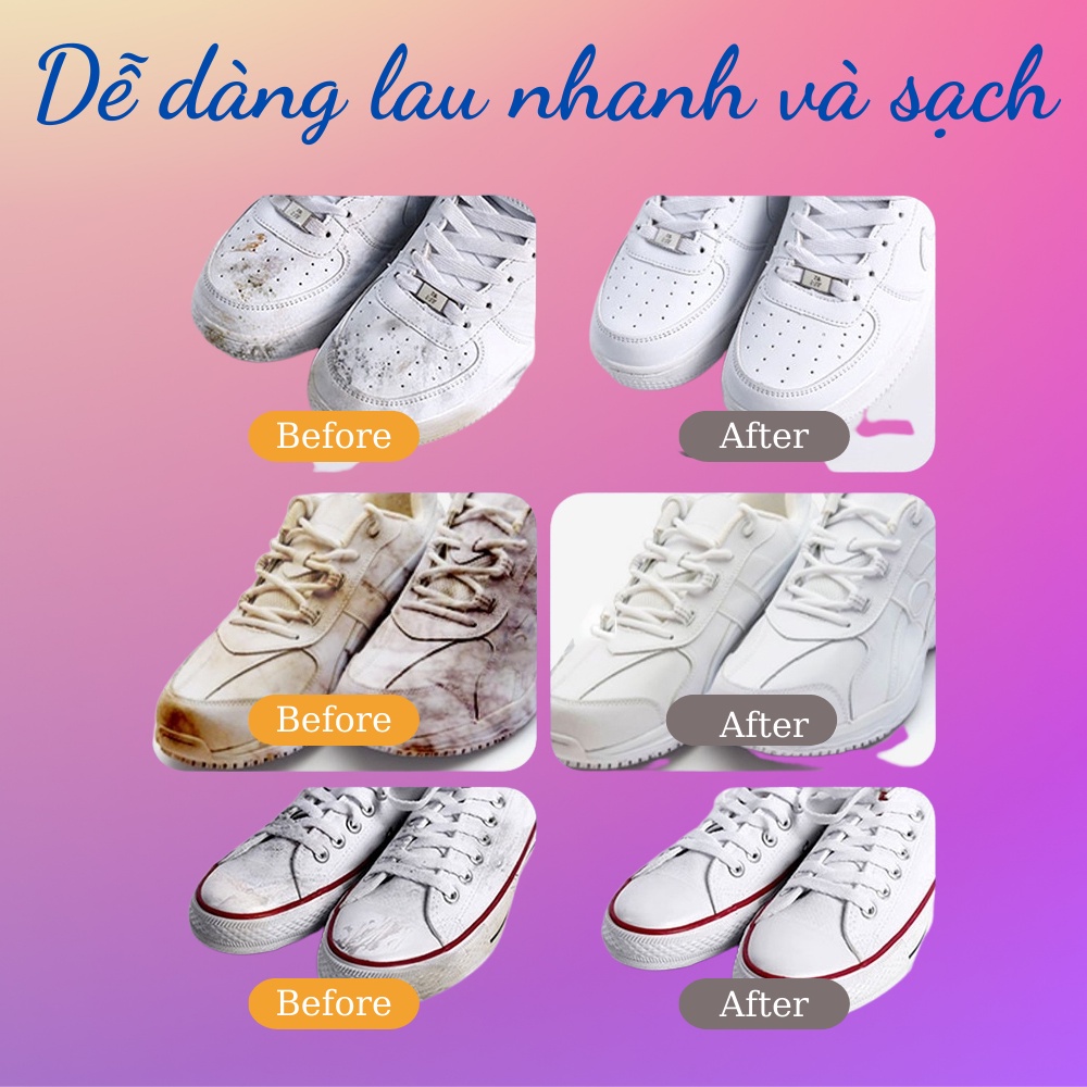 Sáp lau giày đồ da túi xách làm sạch sô pha ghế ô tô tiện dụng