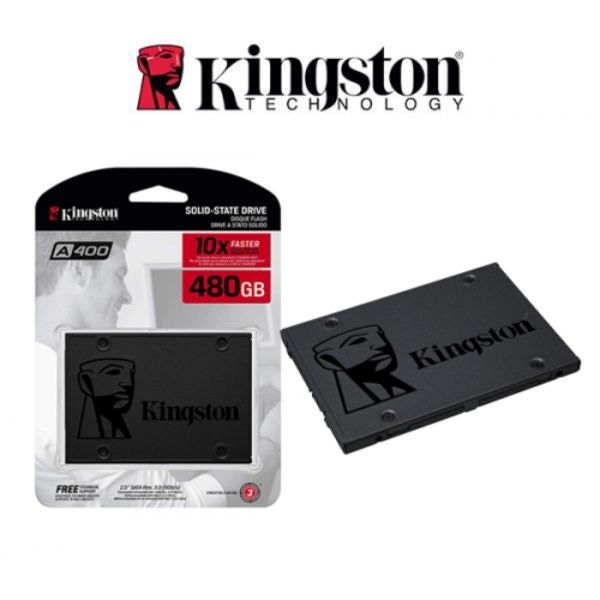 Kingston A400 SSD Unita stato SA400S37/480 2.5SATA Rev 3.0, 480GB Hard Disk Pc