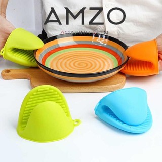 AMZO_BAO TAY SILICONE CÁCH NHIỆT DÙNG NHẤC NỒI NHÀ BẾP CHỐNG BỎNG