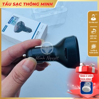 Tẩu sạc ô tô, tẩu blutooth cho ô tô, xe tải không có màn hình
