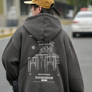 Áo hoodie CHỢ BẾN THÀNH nam nữ Form rộng - khoác nỉ form Unisex k1