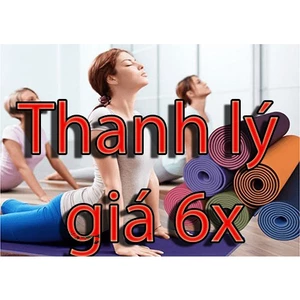 Thảm Yoga, Thảm Gym tập thể dục tại nhà chống trơn trượt cao cấp TPE