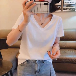 Pull cotton dẻo CỔ TIM nhiều màu ơi