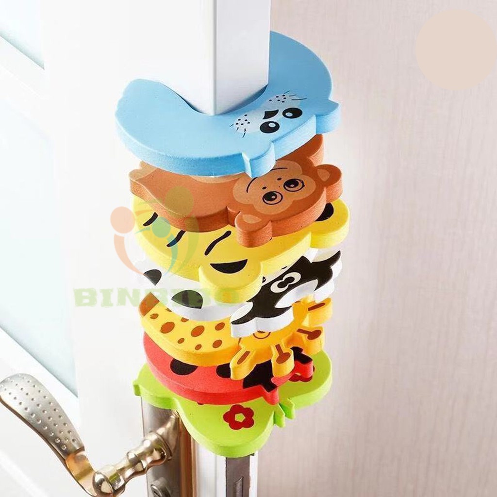 Xốp chặn cửa tránh kẹp tay cho bé và chống va đập cạnh cửa-Binbibo