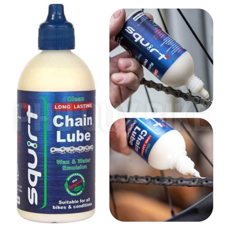 Dầu Bôi Trơn Sên Xe Đạp Dạng Sáp SQUIRT 120ml