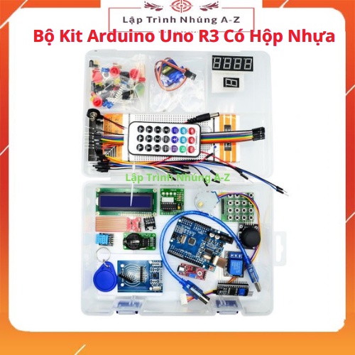 [Lập Trình Nhúng A-Z][G24] Bộ Kit Arduino Uno R3 Có Hộp Nhựa | Shopee ...