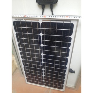 Tấm pin năng lượng mặt trời MONO 30W [Sạc cho bình ắc quy 12V]