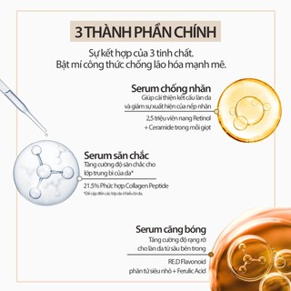 Tinh Chất Chống Lão Hoá, săn chắc và căng bóng da Laneige Serum Perfect Renew 3X Signature 40ml