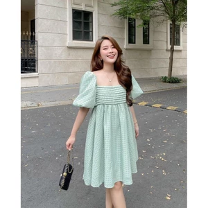 ĐẦM BBDOLL VOAN Ô NƠ LƯNG⚡HỎA TỐC⚡ MEOINDAHOUSE