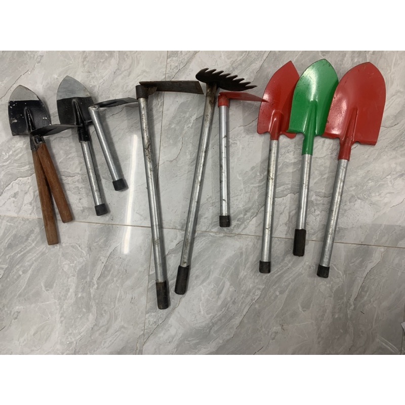 Cuốc, xẻng làm vườn mini dành cho gia đình trồng rau | Shopee Việt Nam