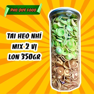 Bánh tai heo nhí mix 2 vị 350G - Phú Quý Food (CÓ BÁN SỈ SLL)