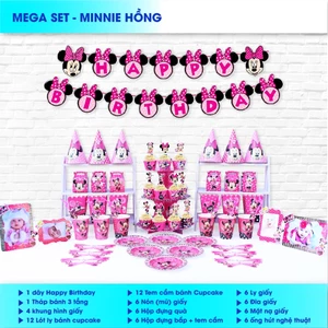 Set MEGA trang trí sinh nhật nhiều chủ đề :GIÁ CŨ 179k SALE 120k