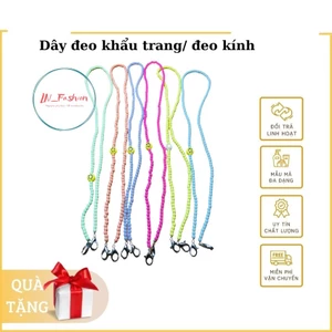 Dây Đeo Khẩu Trang/ Đeo Kính Cho Bé Bằng Cườm Phong Cách Hàn Quốc