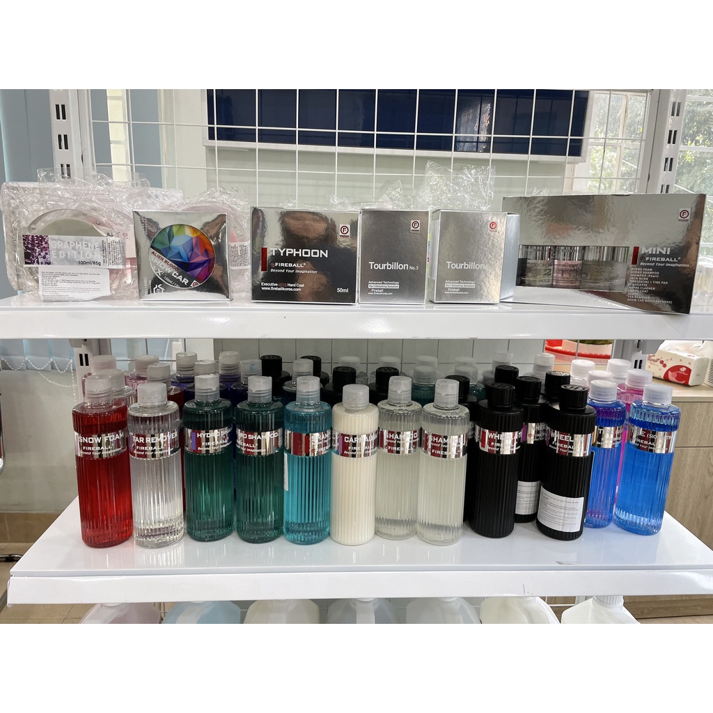Dung dịch rửa xe, làm sạch xe bị bẩn nặng bề mặt cho ô tô, xe máy PH3 Shampoo 500ml, hàng chính hãng Fireball, Hàn Quốc
