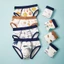 Set 4 quần lót bé trai size đại, quần sịp trẻ em nam cotton cao cấp Dinosaur 12-44kg Maruka