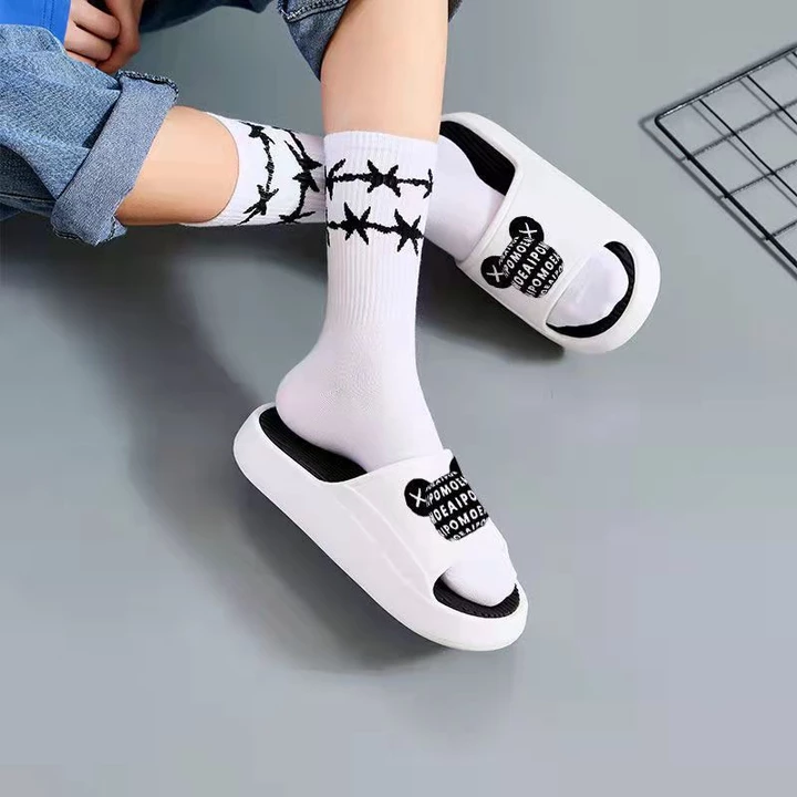 Dép bánh mì quai trơn độn đế siêu nhẹ thời thượng Dép ulzzang nam nữ, Dép bánh mỳ quai ngang unisex siêu tôn dáng