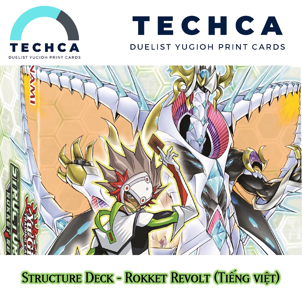 Bài In Tiếng Việt - Bộ bài Yugioh - Structure Deck - Rokket Revolt ...