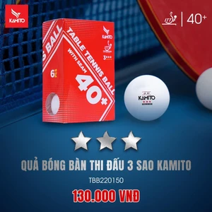 Hộp 6 quả bóng Thi đấu Kamito mới 2023 bóng có viền